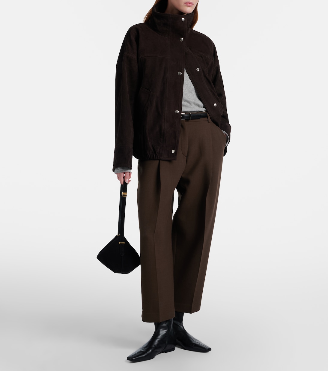 Jacke aus Veloursleder | Róhe