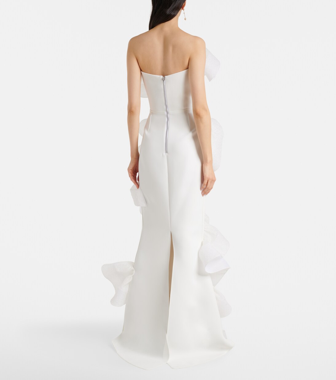 Indulgence ruffled bustier gown | Maticevski