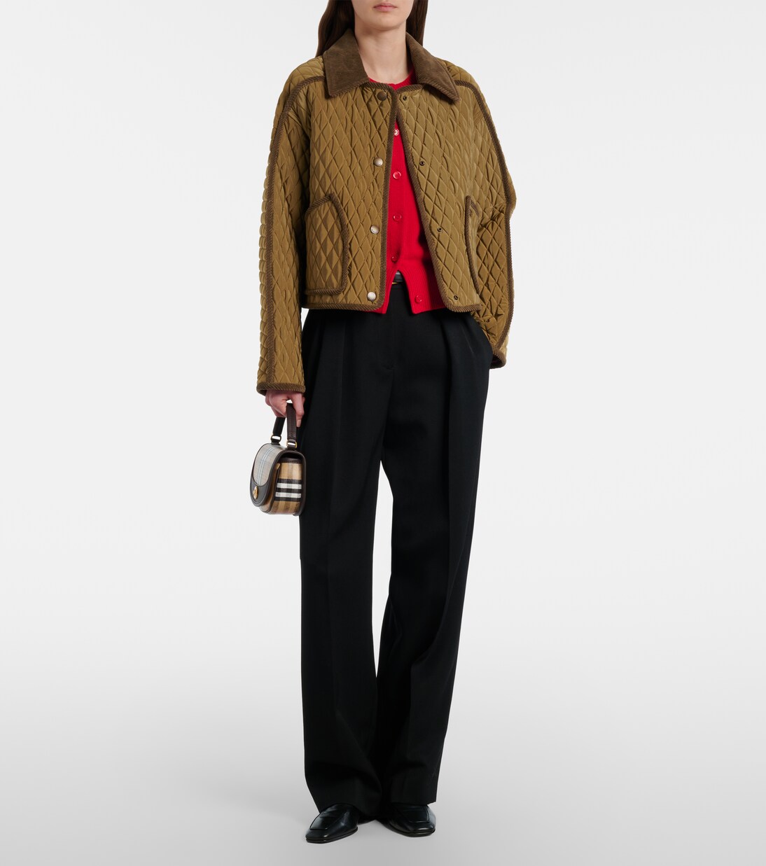 Sienna EKD wool and cashmere cardigan | Burberry