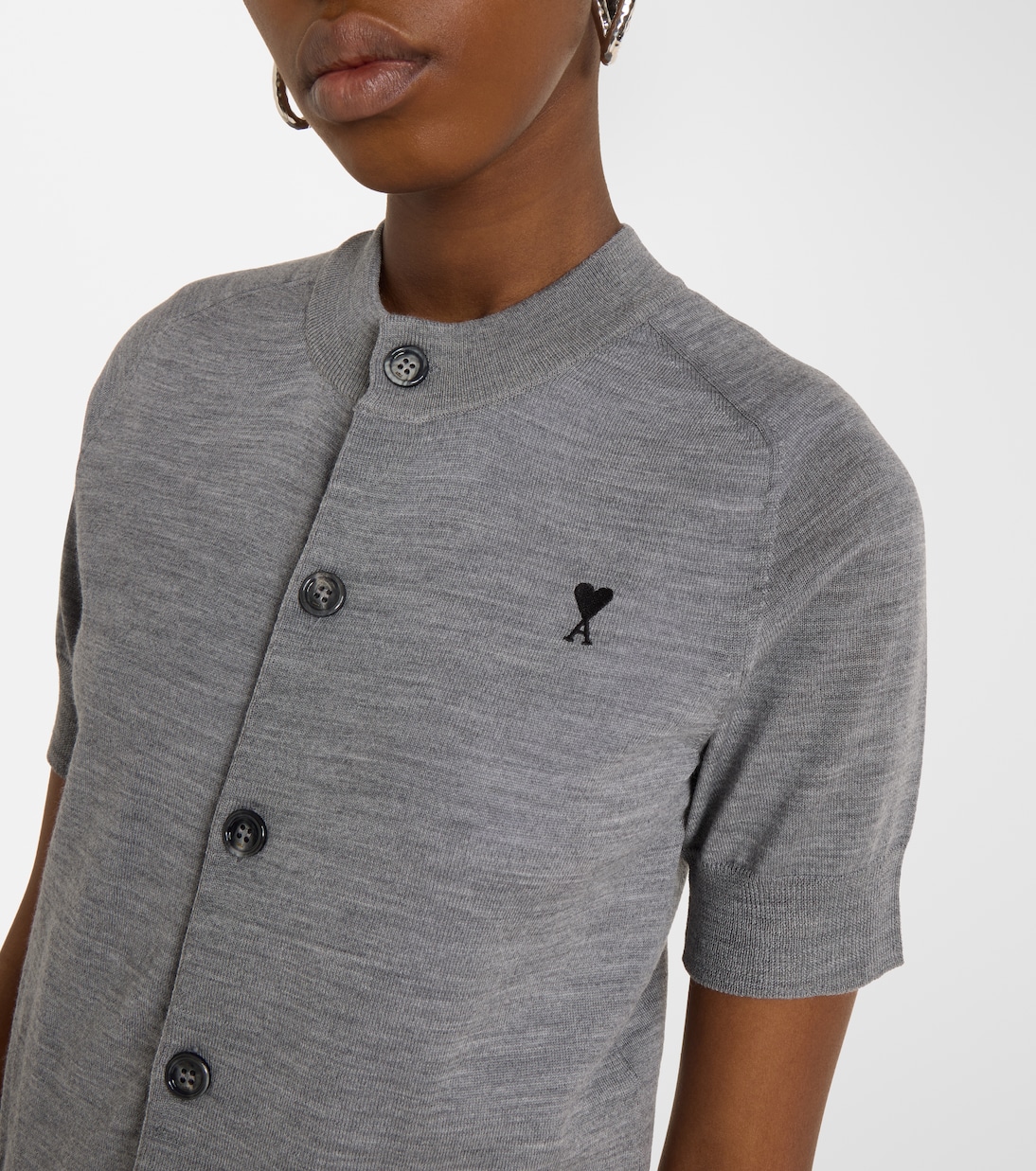 울 카디건 | Ami Paris