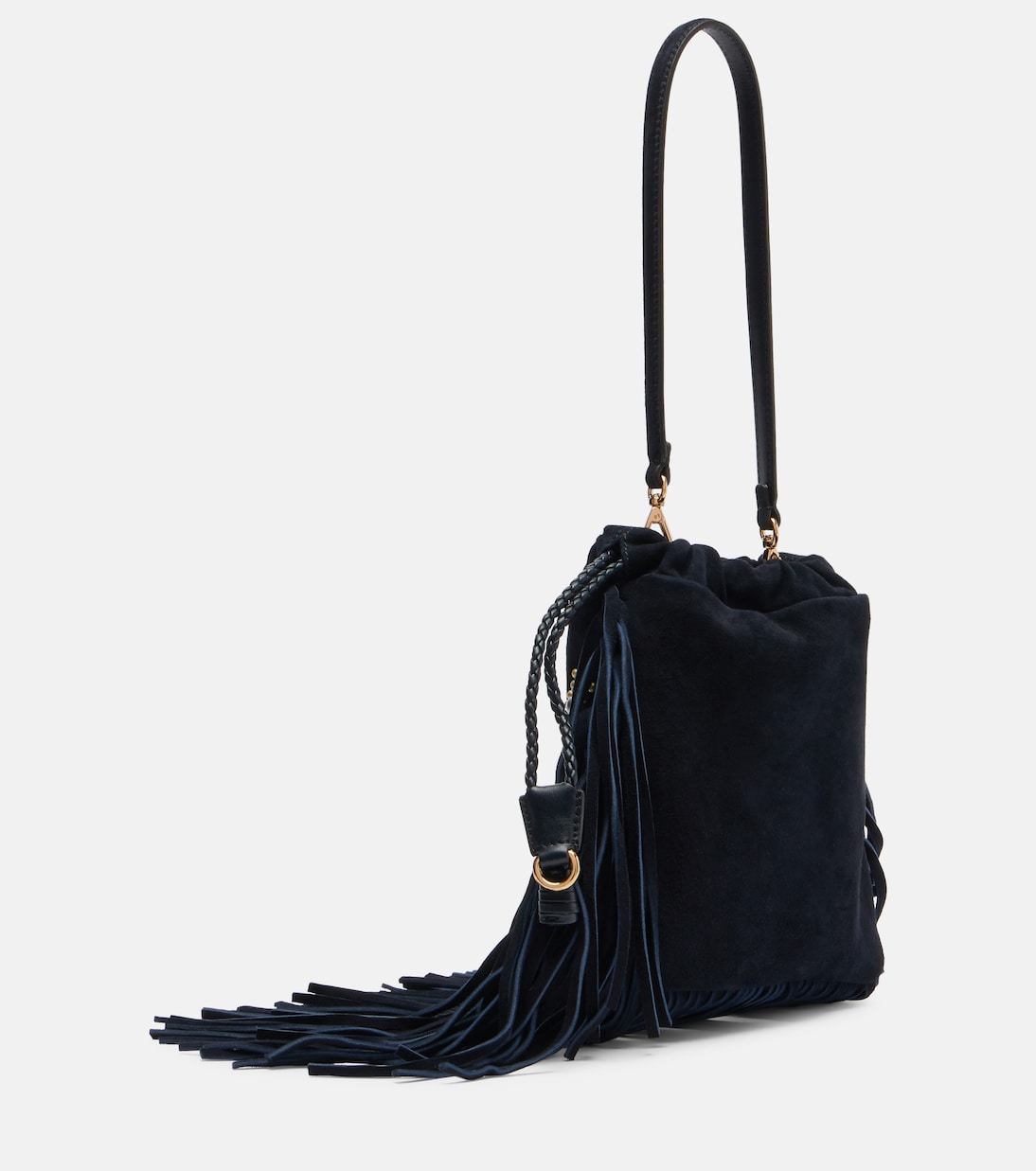 Kalispera 스몰 스터드 스웨이드 숄더 백 | Etro