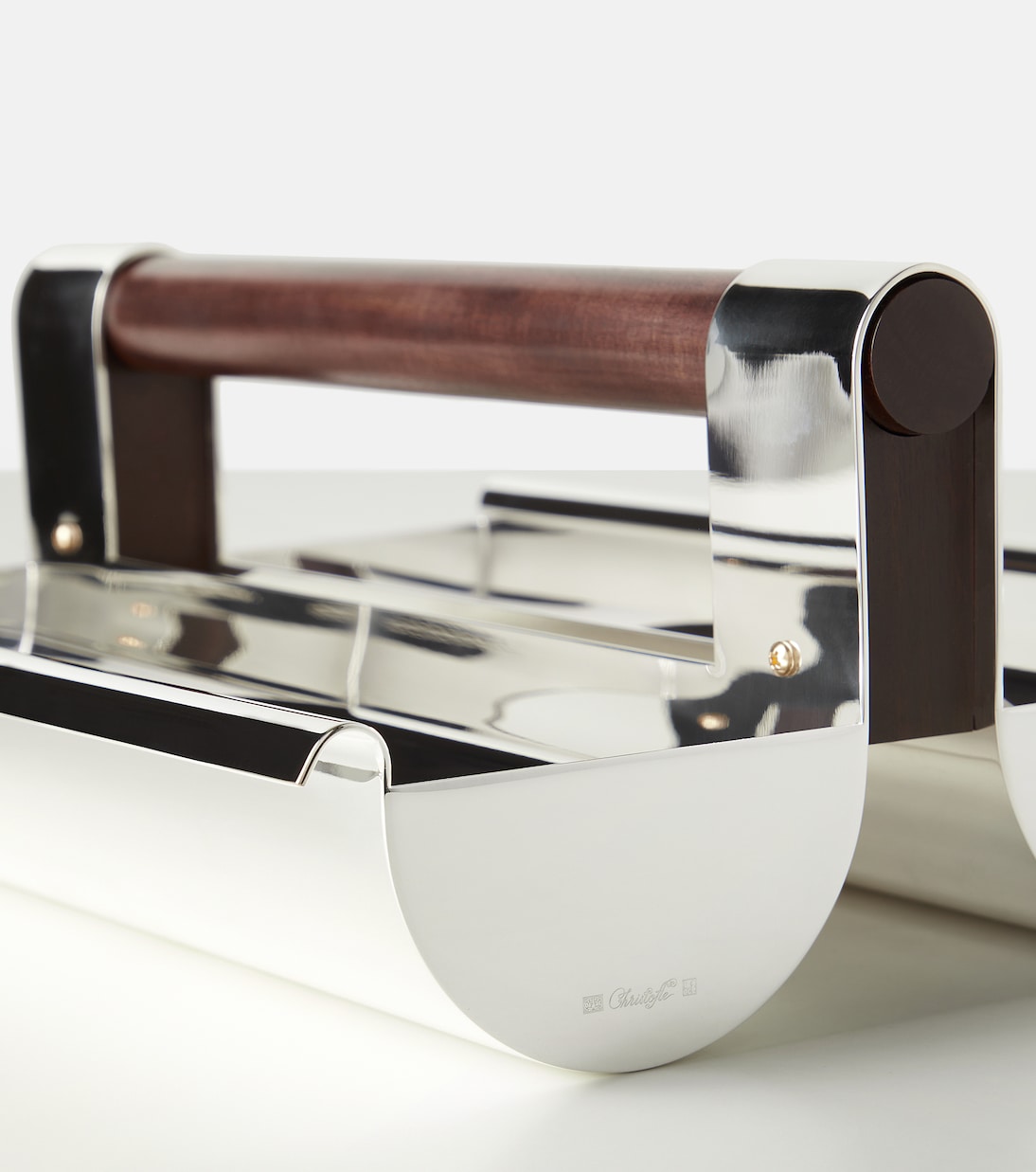 Fjerdingstad silver-plated fruit bowl by Christian Fjerdingsta | Christofle