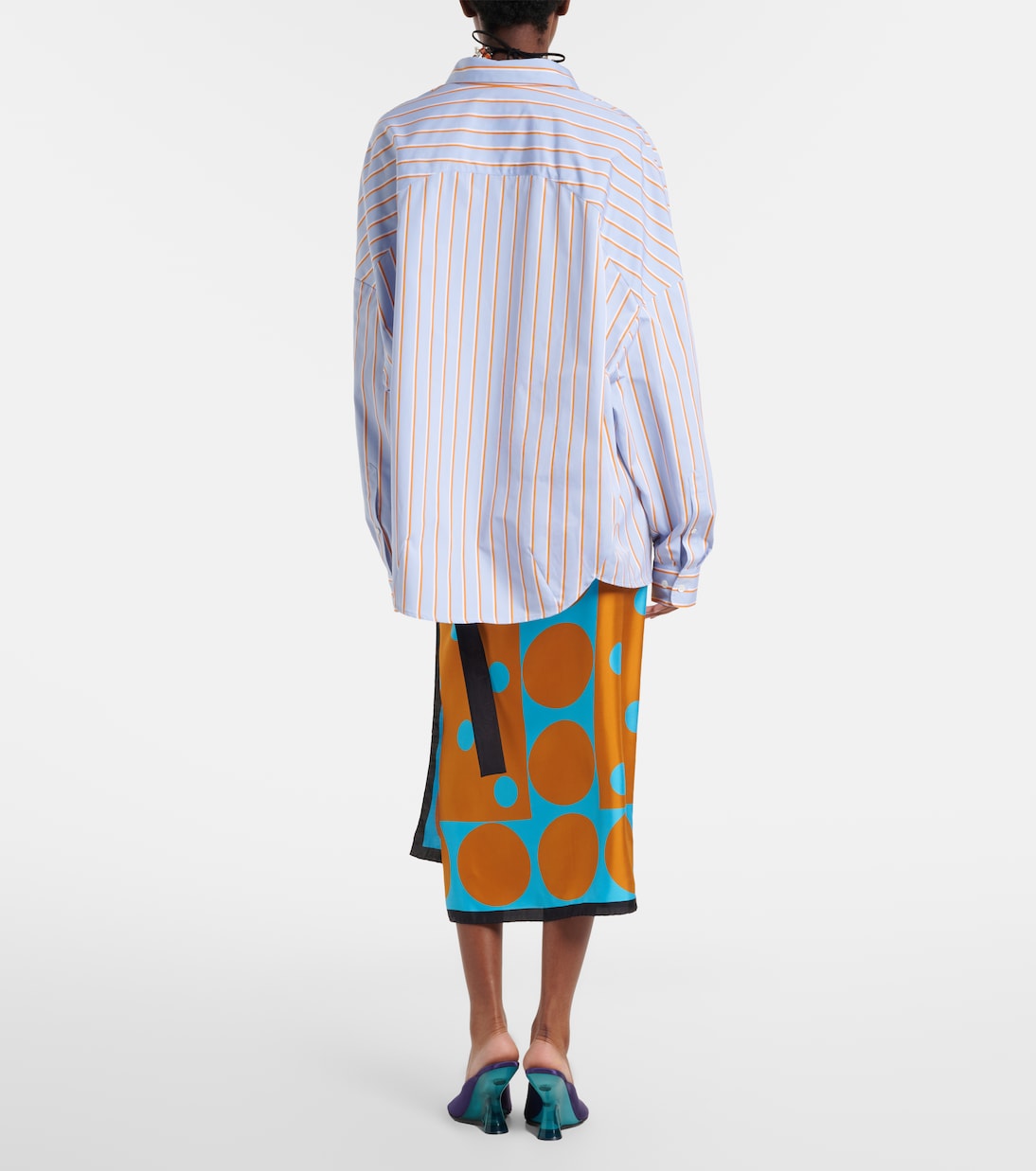 Wickelrock aus Seide | Dries Van Noten