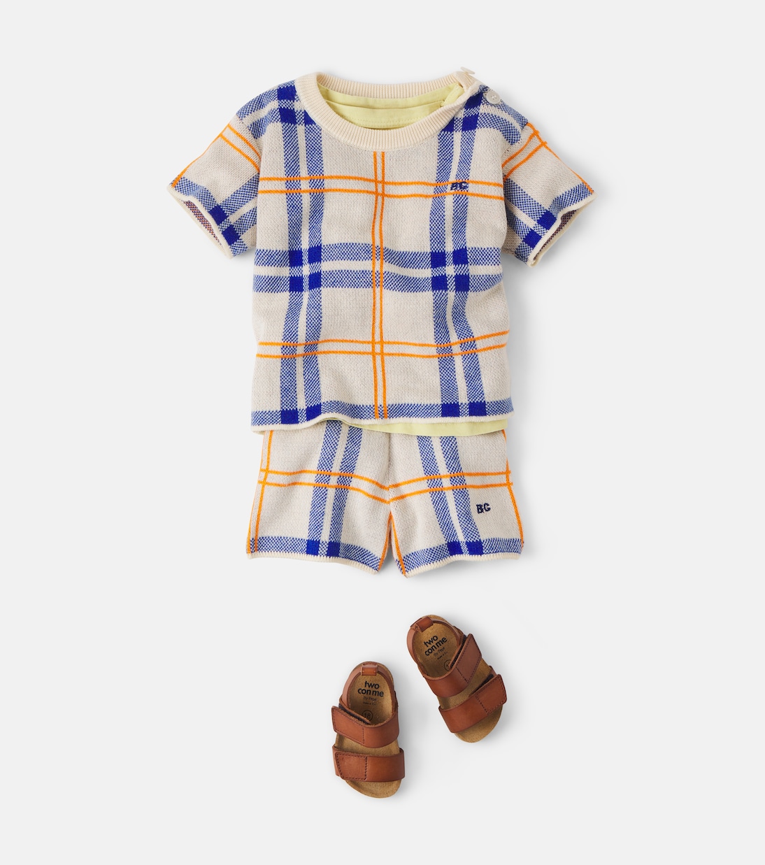 Baby Set aus T-Shirt und Shorts aus Baumwolle | Bobo Choses