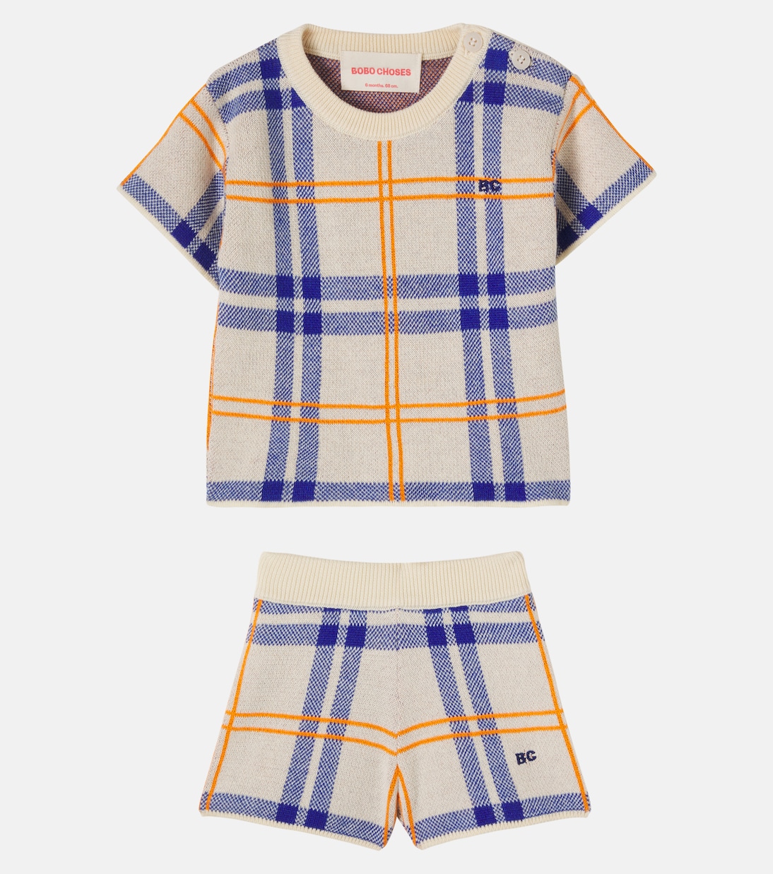 Baby Set aus T-Shirt und Shorts aus Baumwolle | Bobo Choses