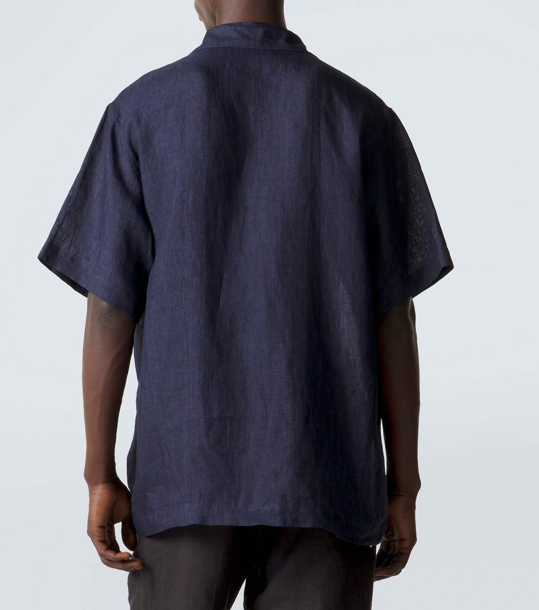 Camicia bowling in lino | Brioni