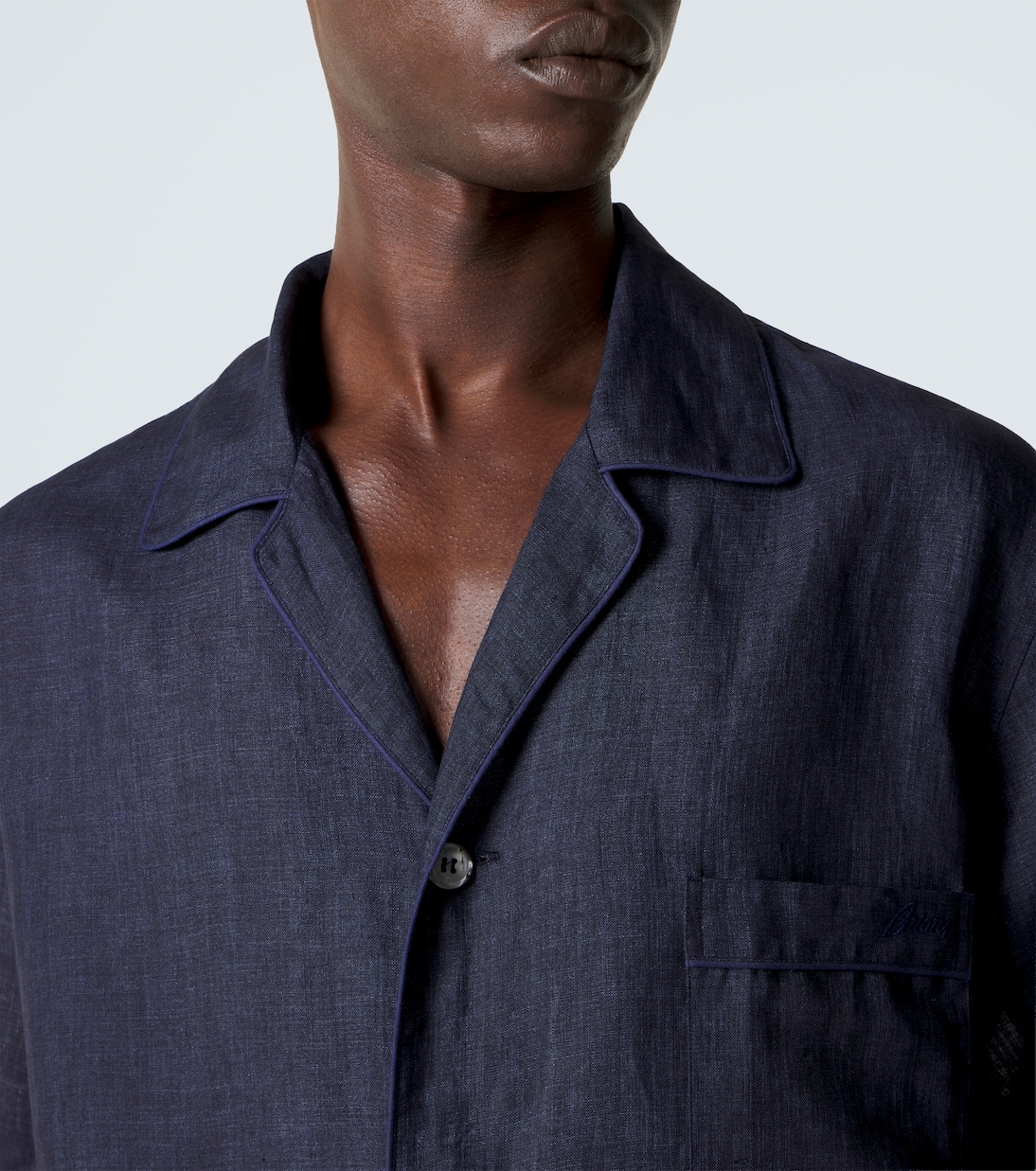 Camicia bowling in lino | Brioni