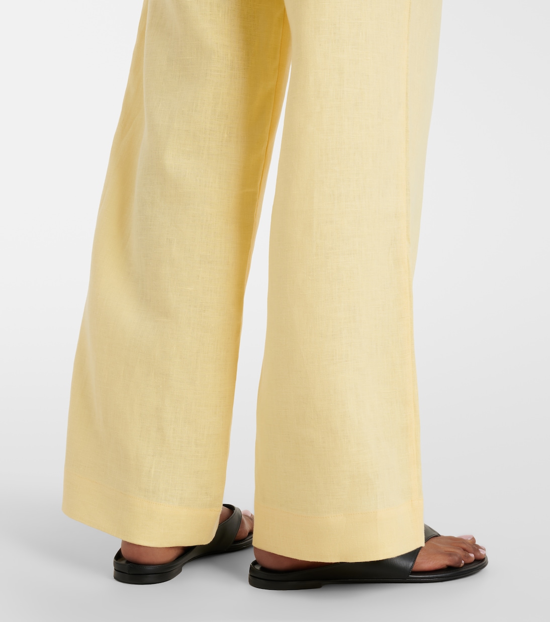 Pantalon ample Aurelia en lin | Asceno