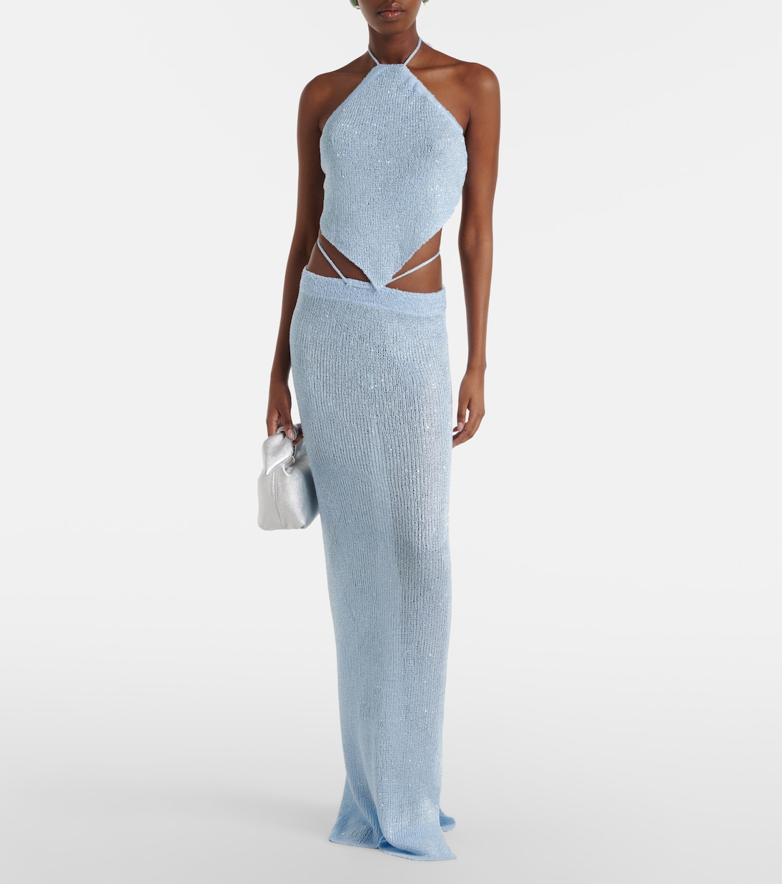 Maxirock Alma mit Pailletten | Bananhot