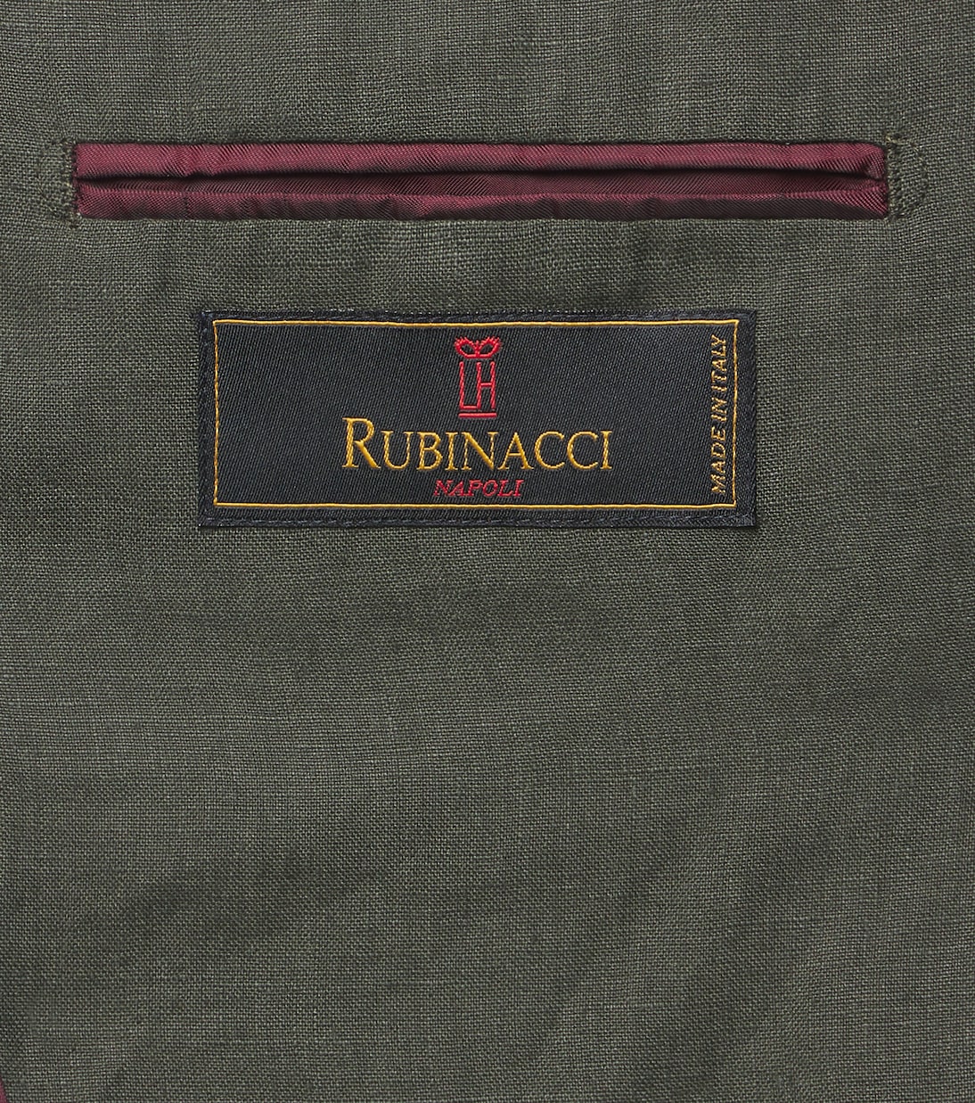 Single-breasted linen blazer | Rubinacci