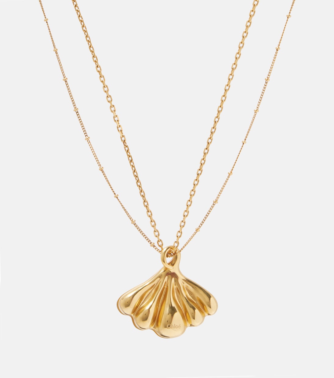 Shell pendant necklace | Chloé