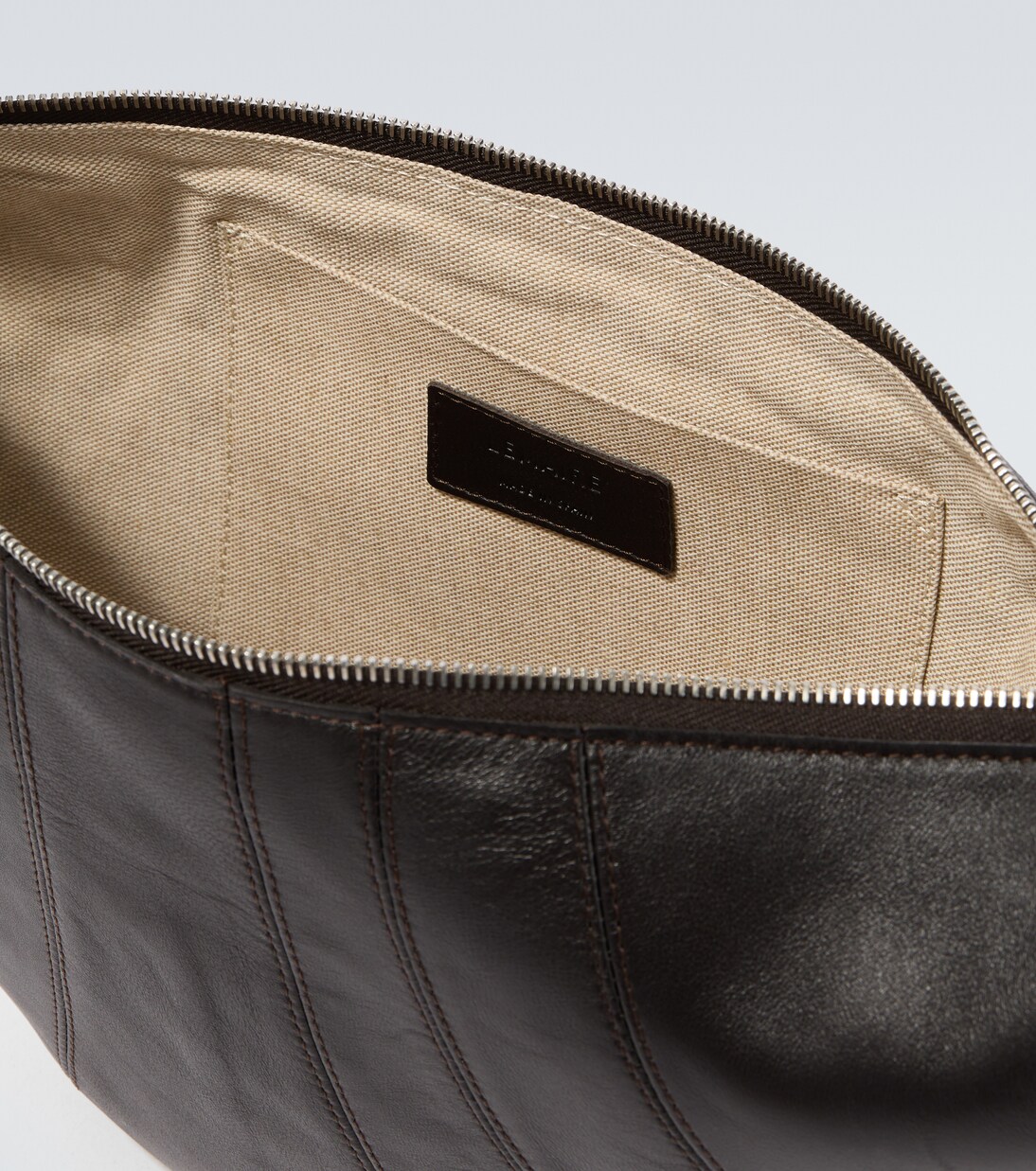 Croissant Medium leather shoulder bag | Lemaire