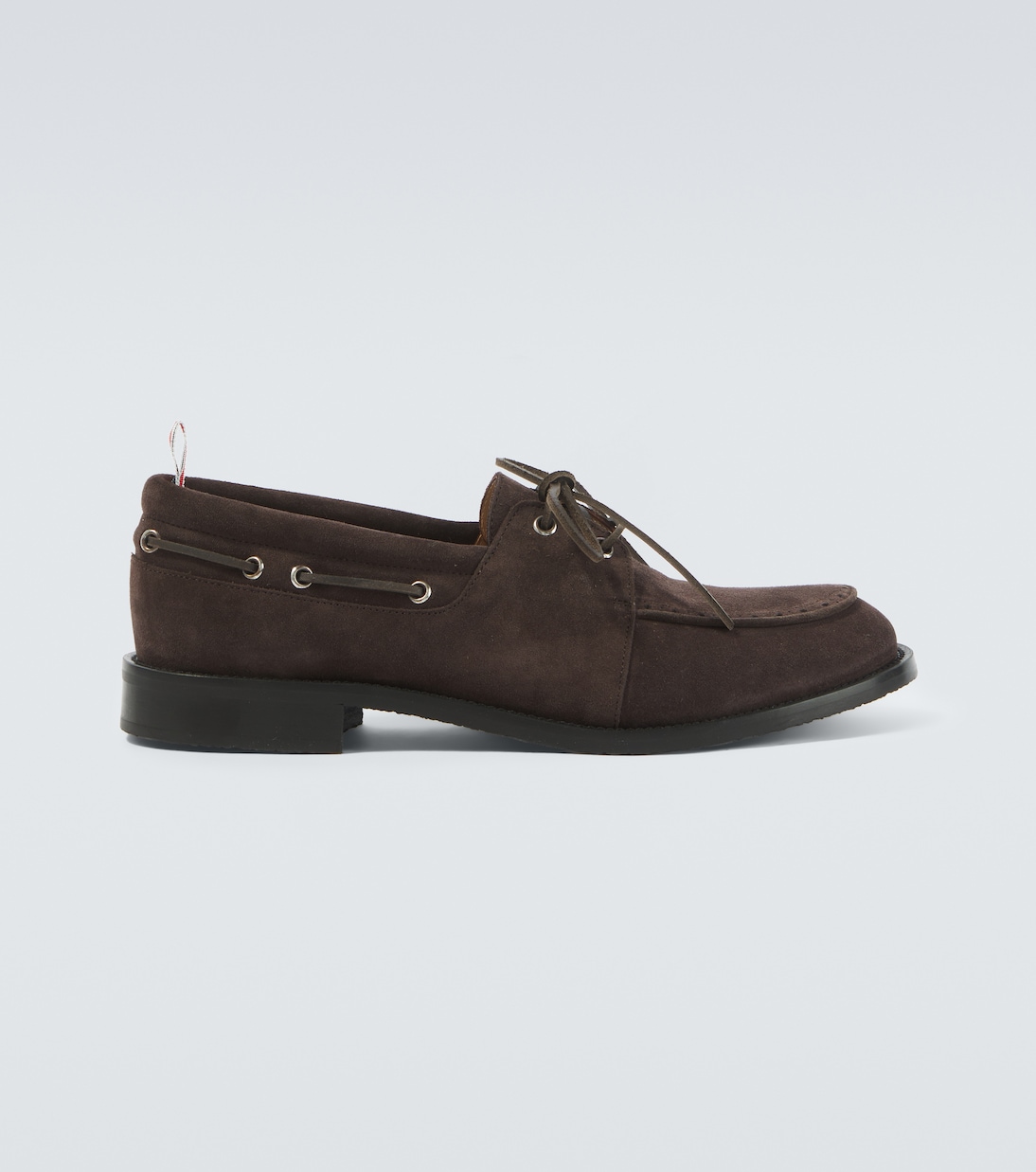 Suede boat shoes | Thom Browne