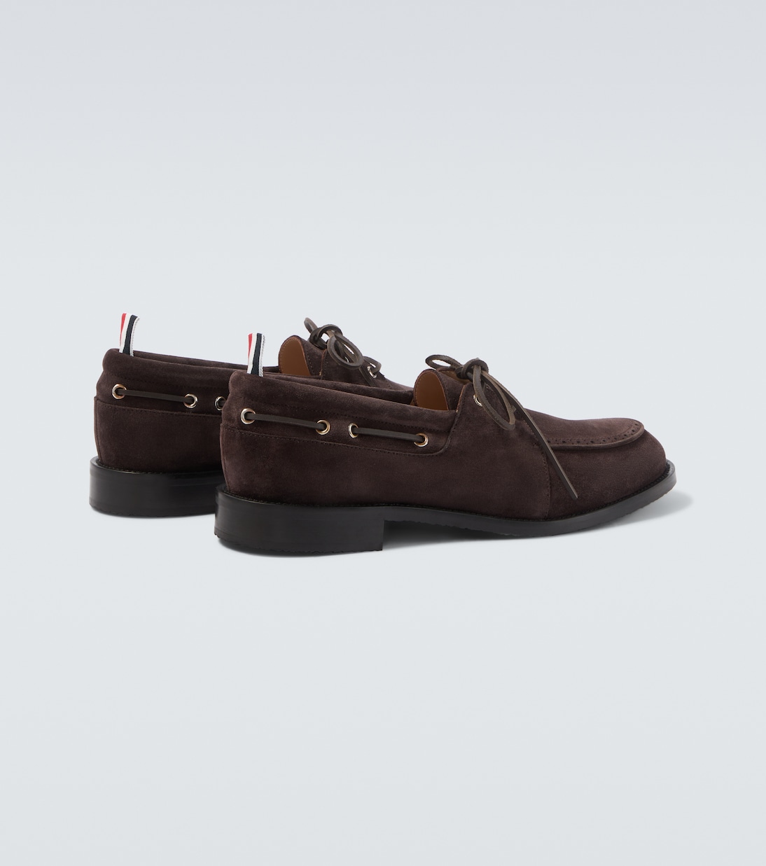Suede boat shoes | Thom Browne