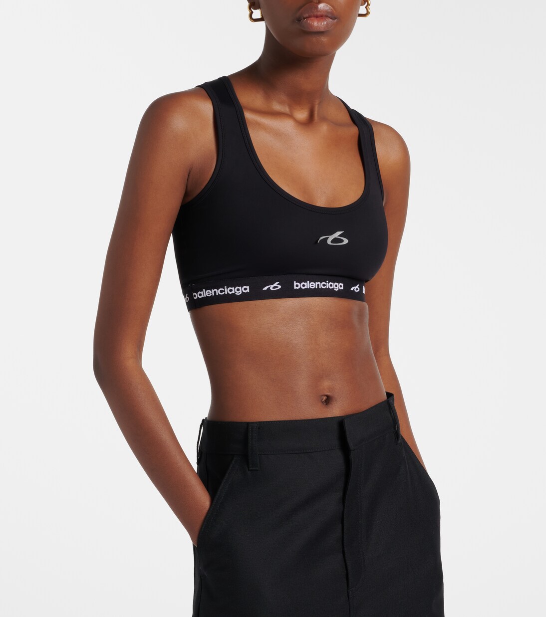 Logo sports bra | Balenciaga
