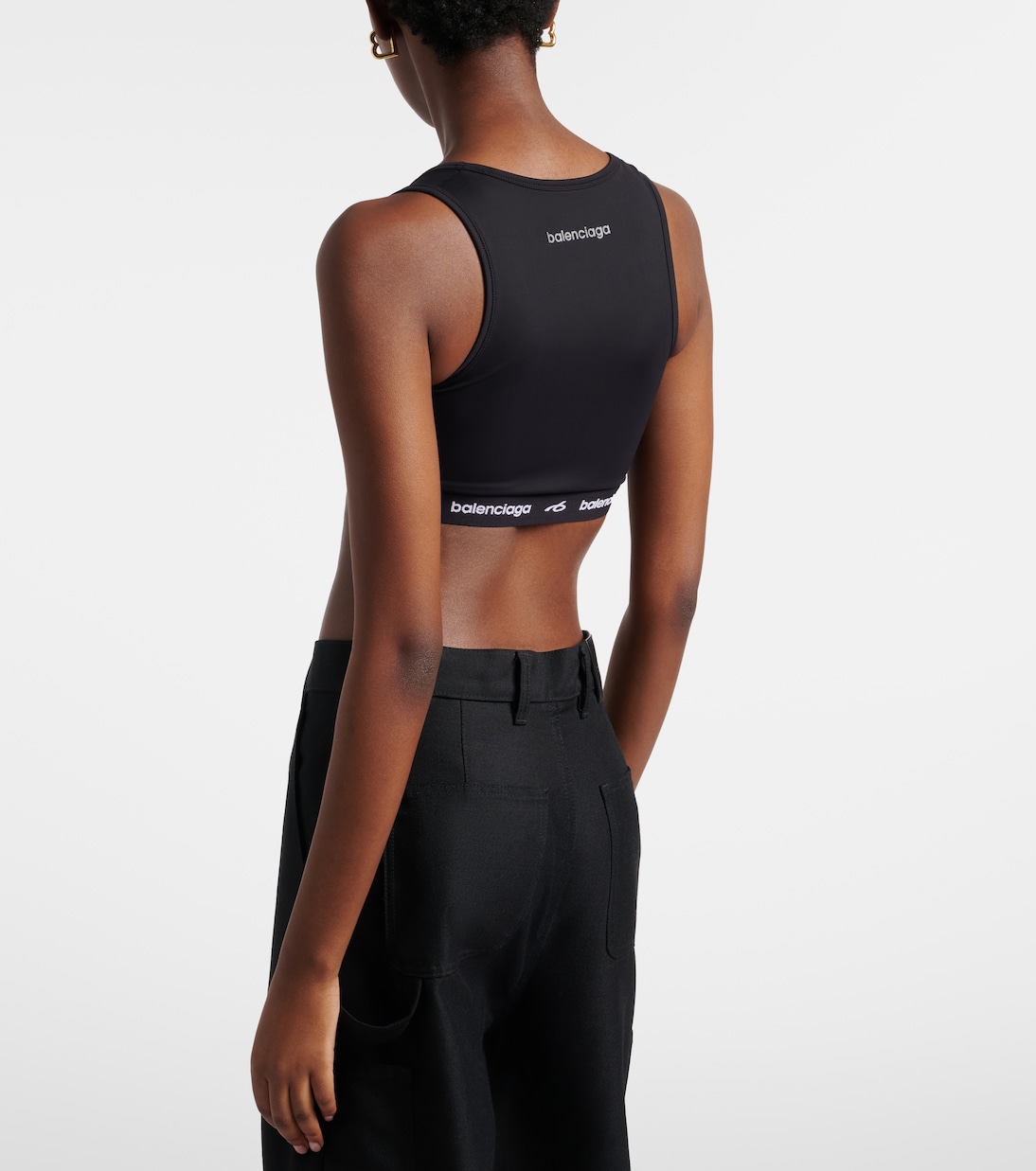 Logo sports bra | Balenciaga