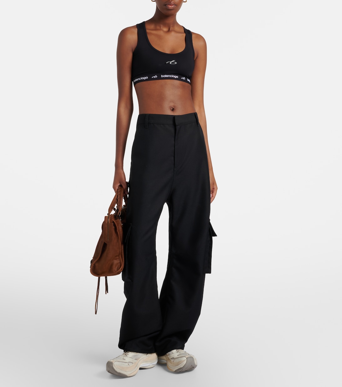 Logo sports bra | Balenciaga