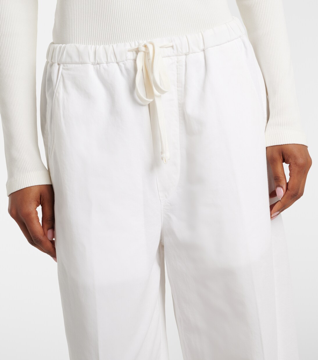 Weite Hose Aurora aus Baumwolle und Leinen | Citizens of Humanity