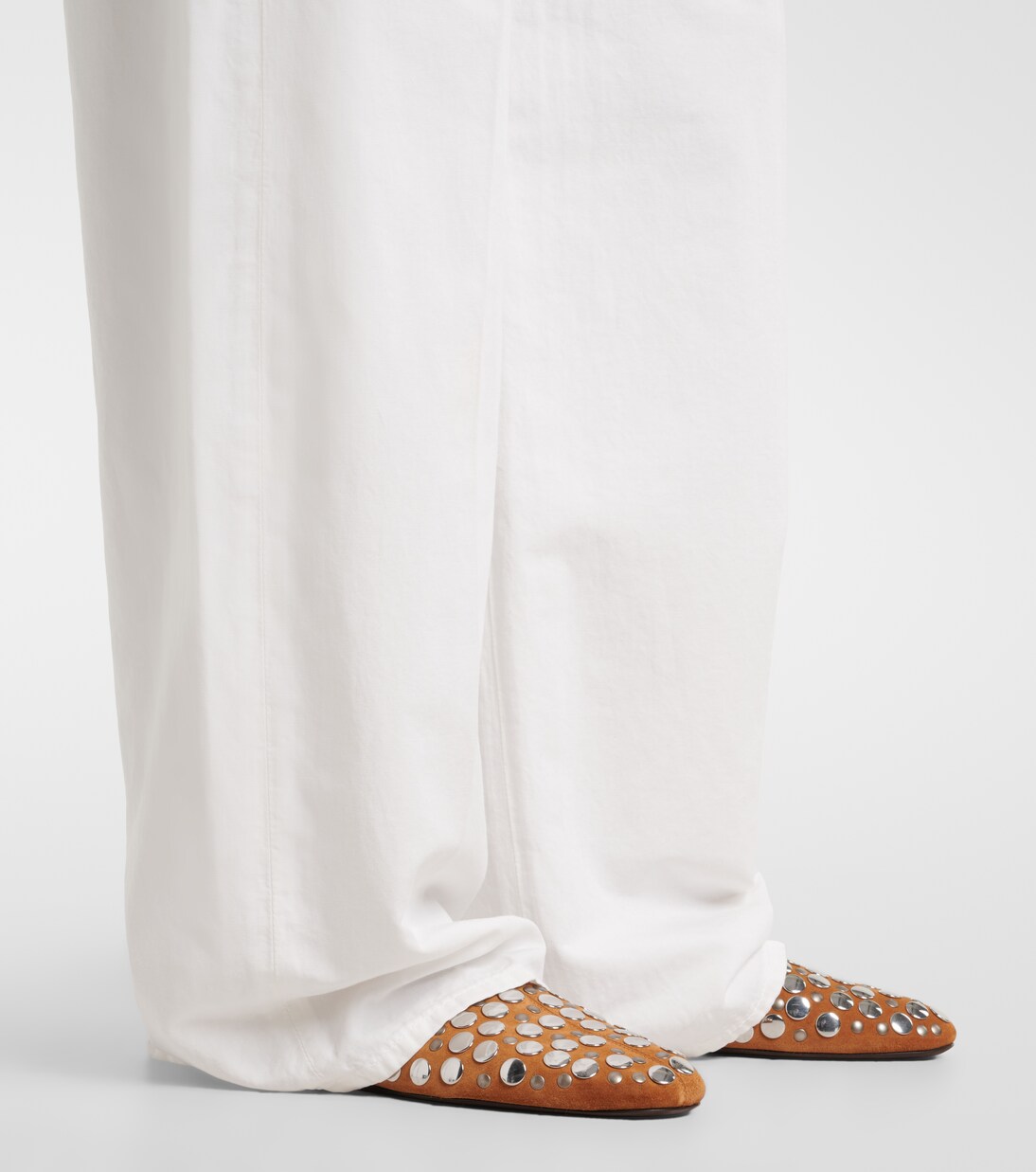 Weite Hose Aurora aus Baumwolle und Leinen | Citizens of Humanity