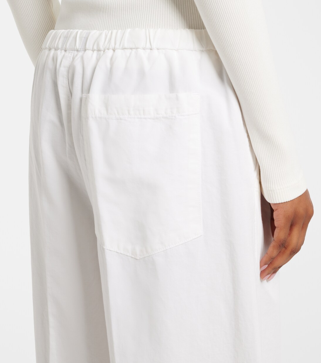 Weite Hose Aurora aus Baumwolle und Leinen | Citizens of Humanity