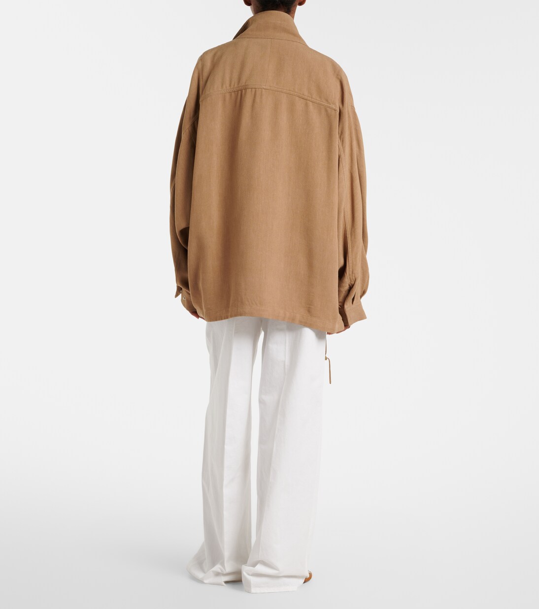 Weite Hose Aurora aus Baumwolle und Leinen | Citizens of Humanity