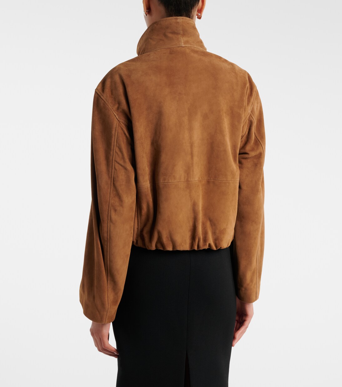 Etienne suede jacket | Nour Hammour