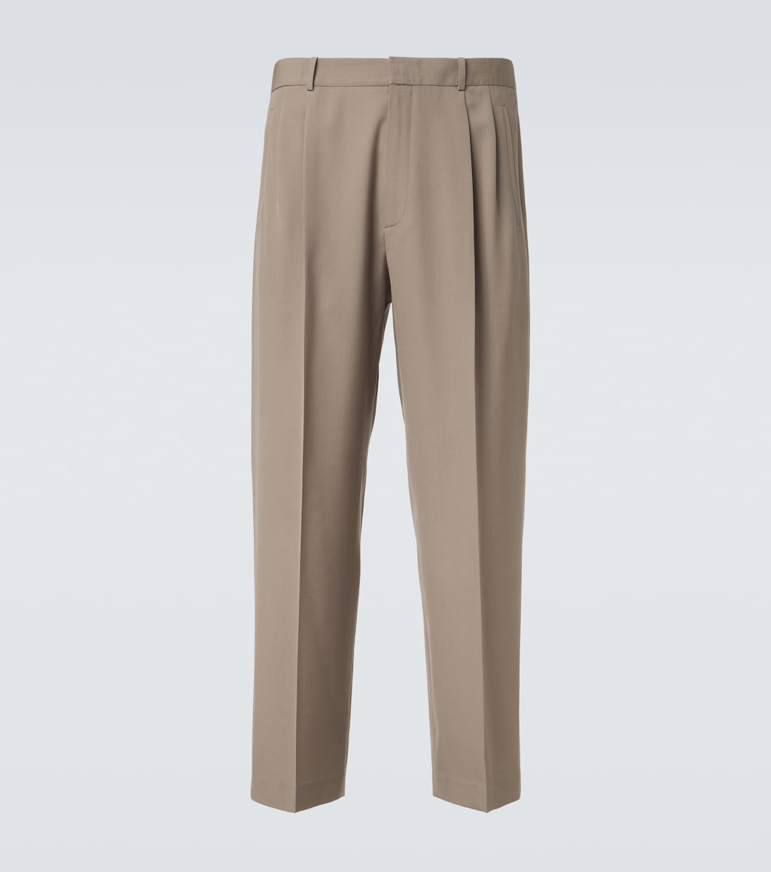 Pantalon droit Tarek en laine | The Row
