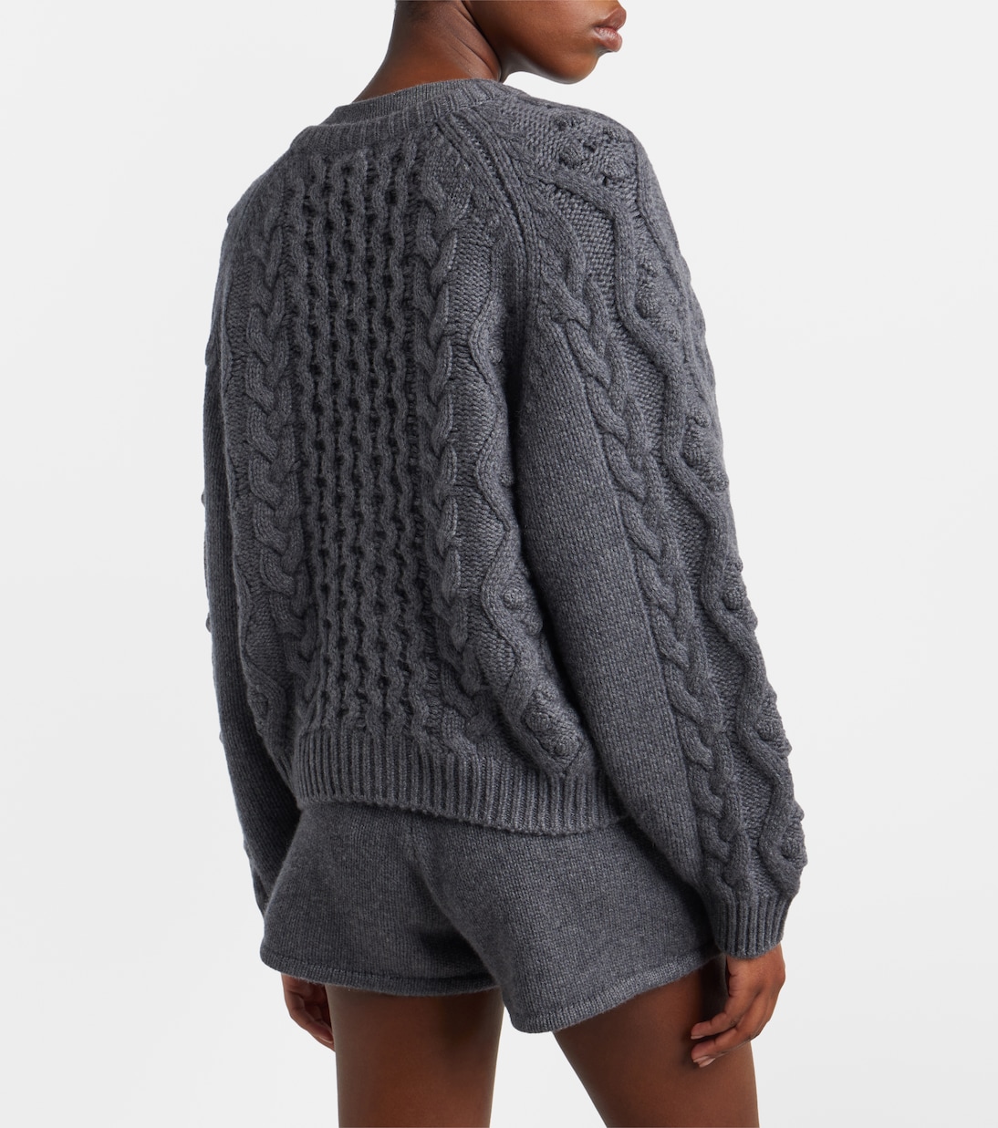 Winroe cable-knit cashmere cardigan | Lisa Yang