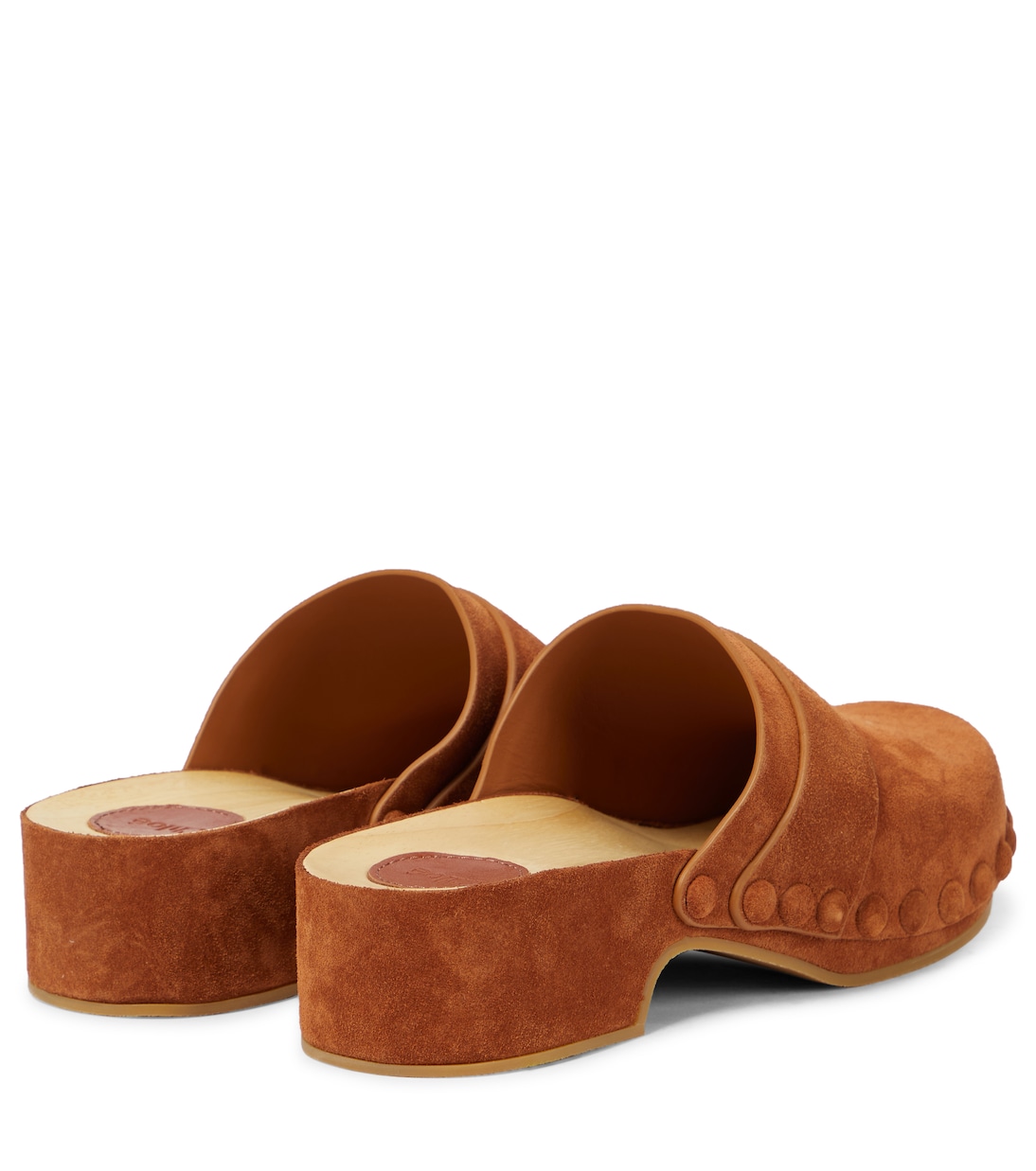 Clogs Joy aus Veloursleder | Chloé