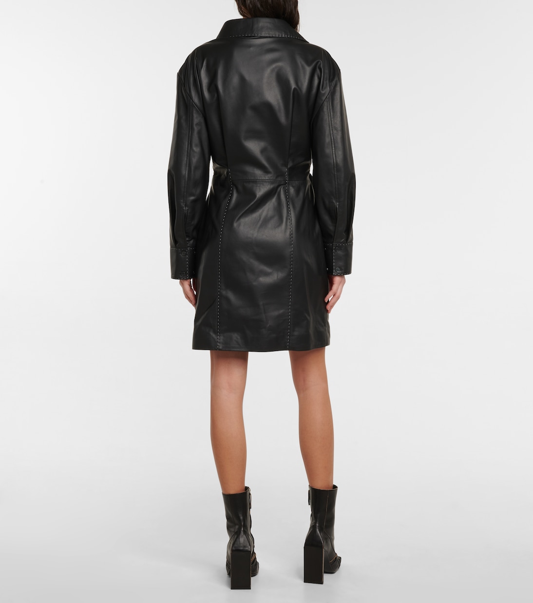 Robe portefeuille en cuir | Acne Studios