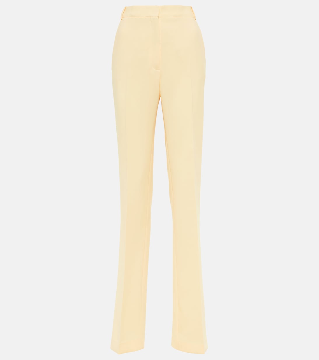 High-Rise-Hose aus Crêpe | The Attico