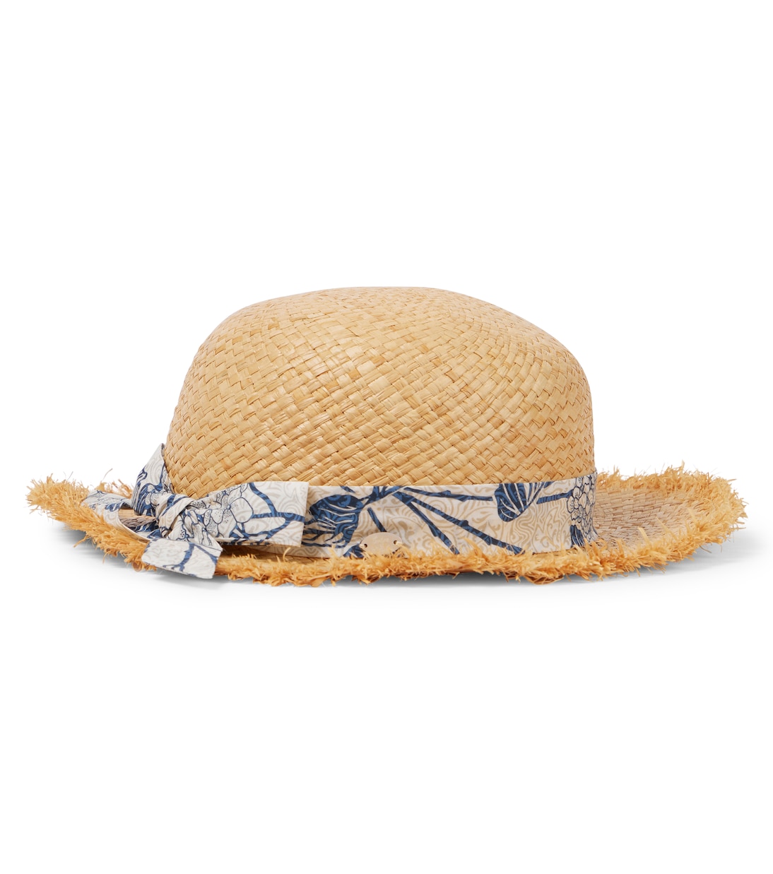 Raffia hat with bow | Tartine et Chocolat