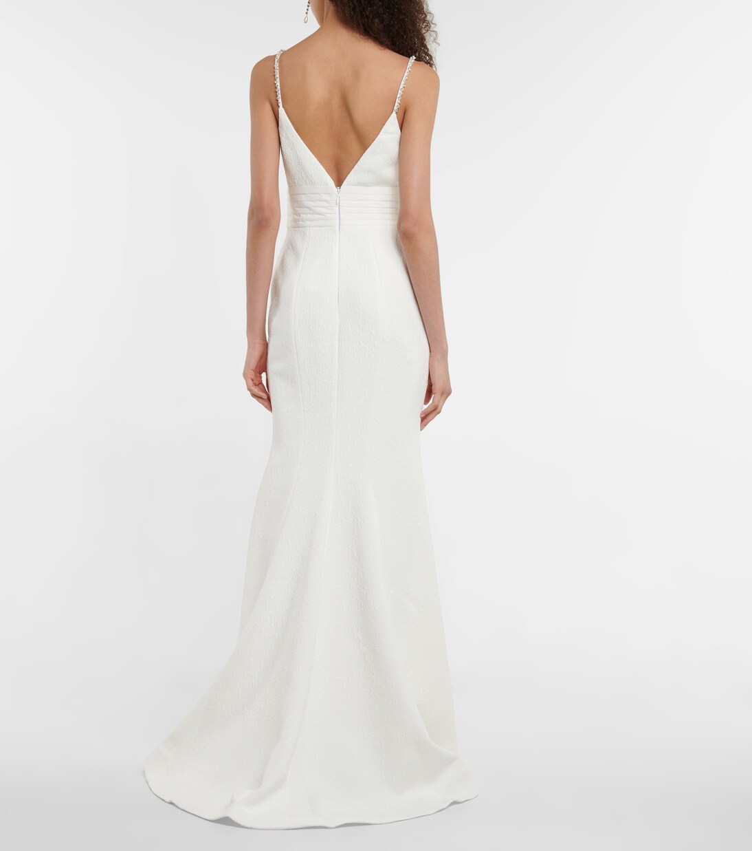 Robe de mariée Genevieve en crêpe | Rebecca Vallance