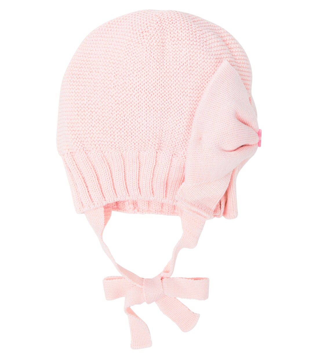 Bow-trimmed wool-blend hat | Monnalisa
