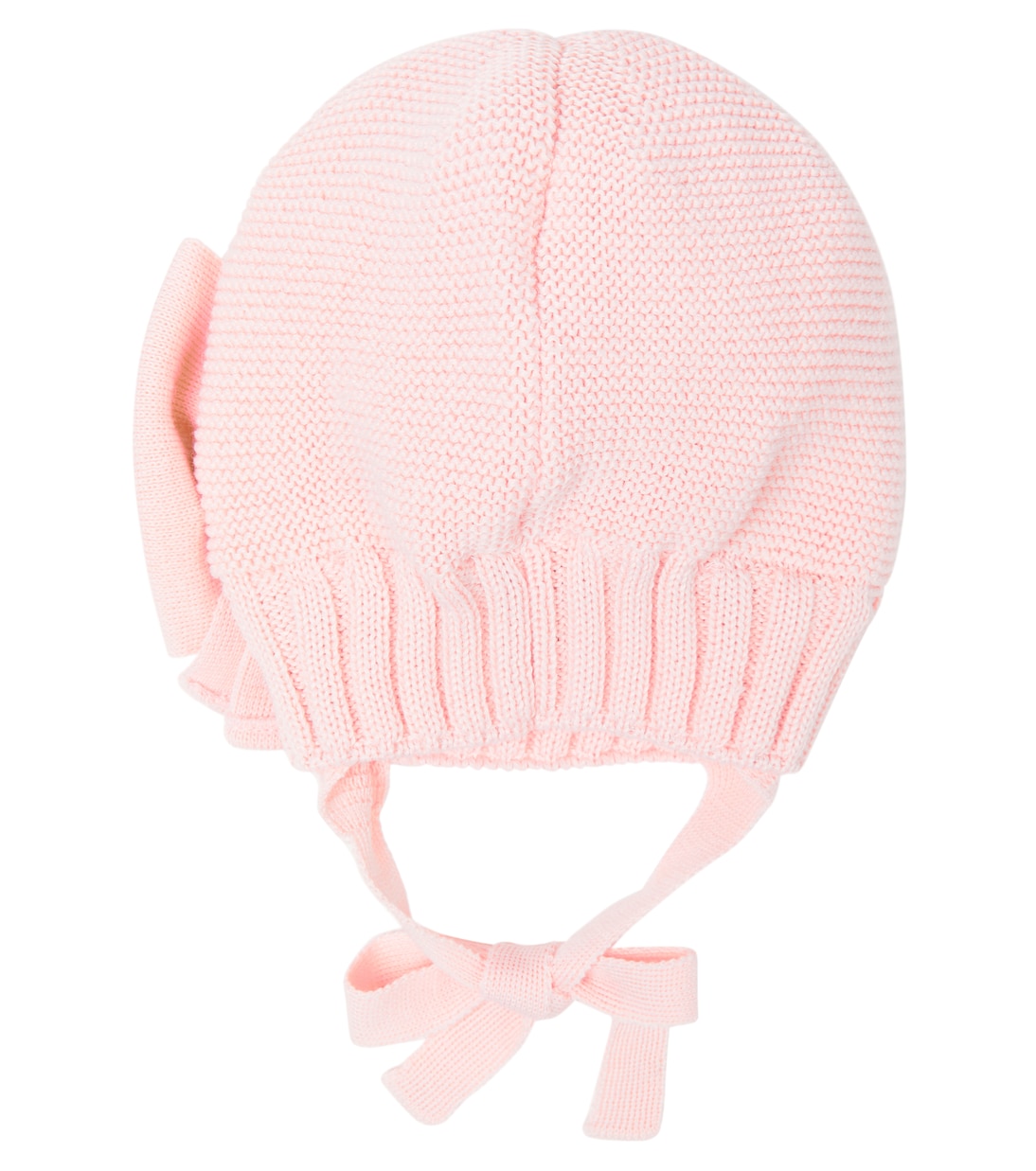 Bow-trimmed wool-blend hat | Monnalisa