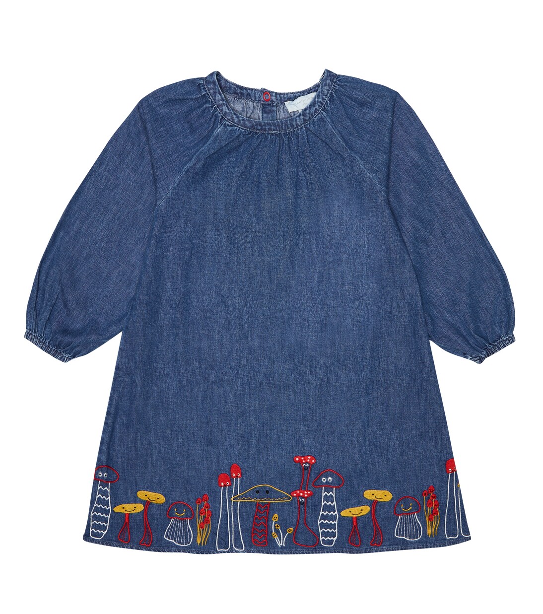 Embroidered denim dress | Stella McCartney Kids