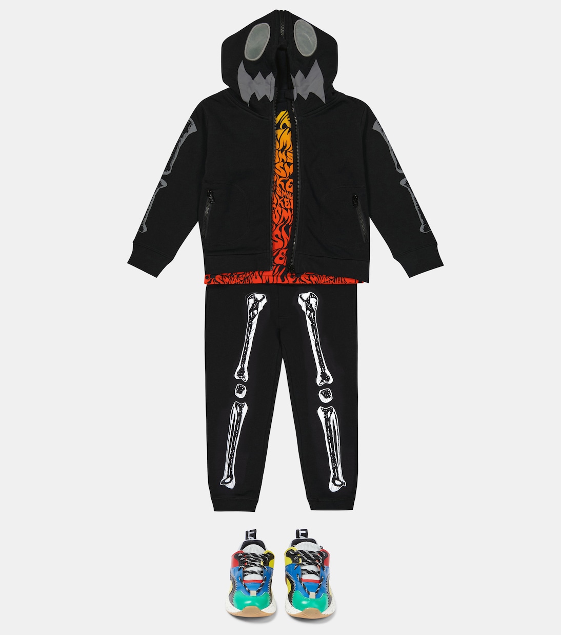 Printed cotton sweatpants | Stella McCartney Kids