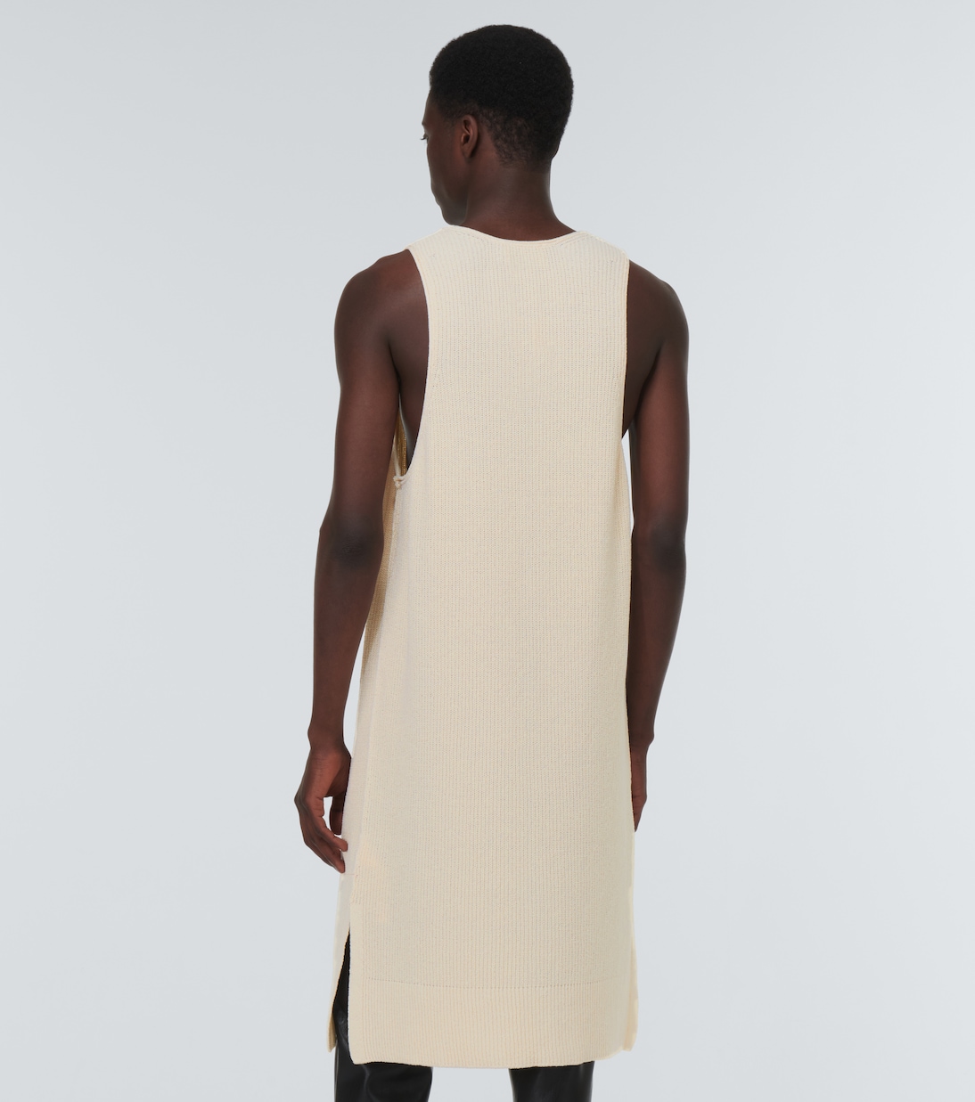 Zeno cotton-blend tank top | Nanushka