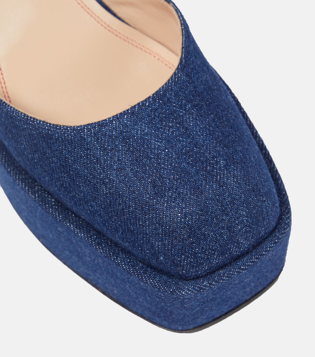 Bulla Sofia denim platform pumps | Nodaleto