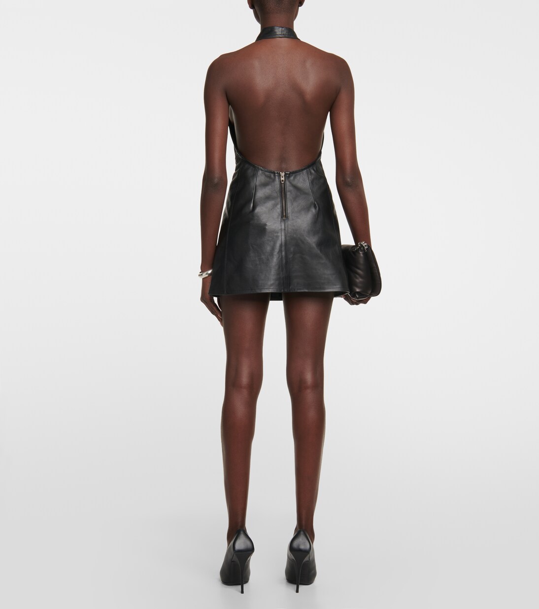 Minikleid Atkins aus Leder | Petar Petrov