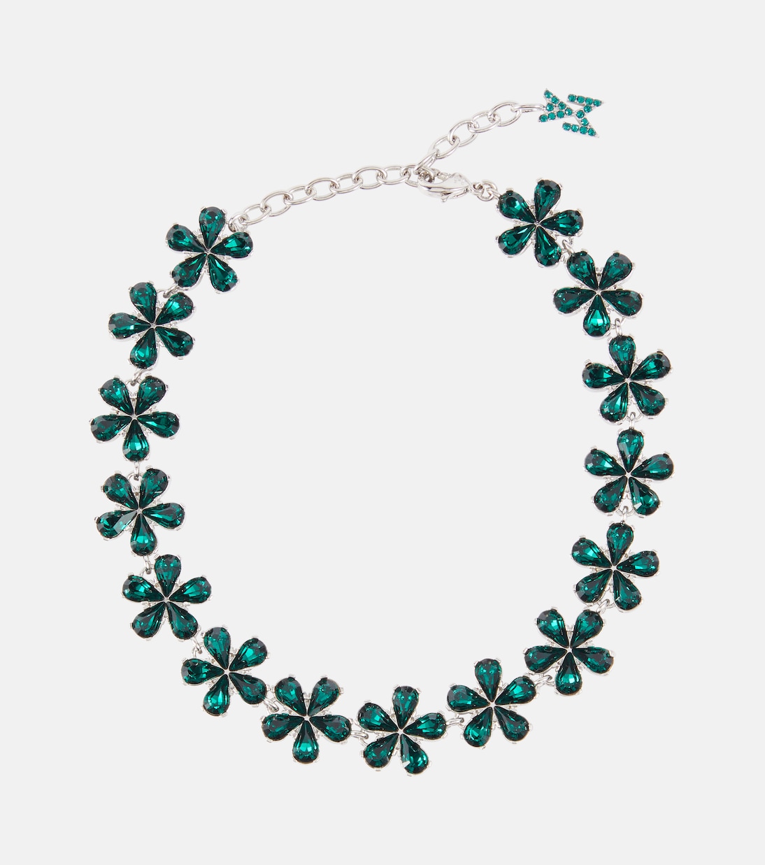 Fußkettchen mit Kristallen | Amina Muaddi