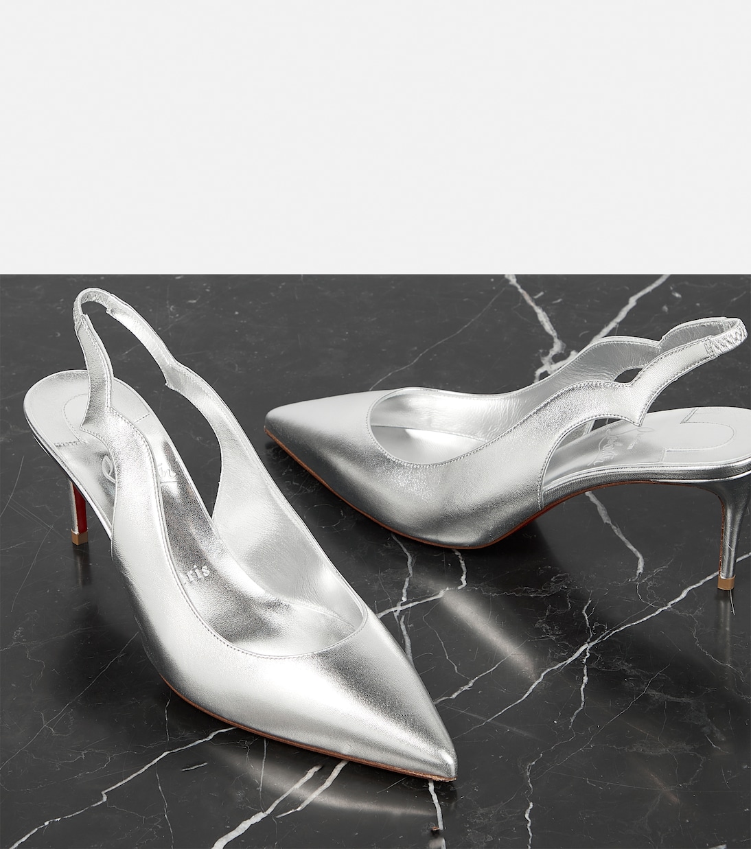 Leather slingback pumps | Christian Louboutin