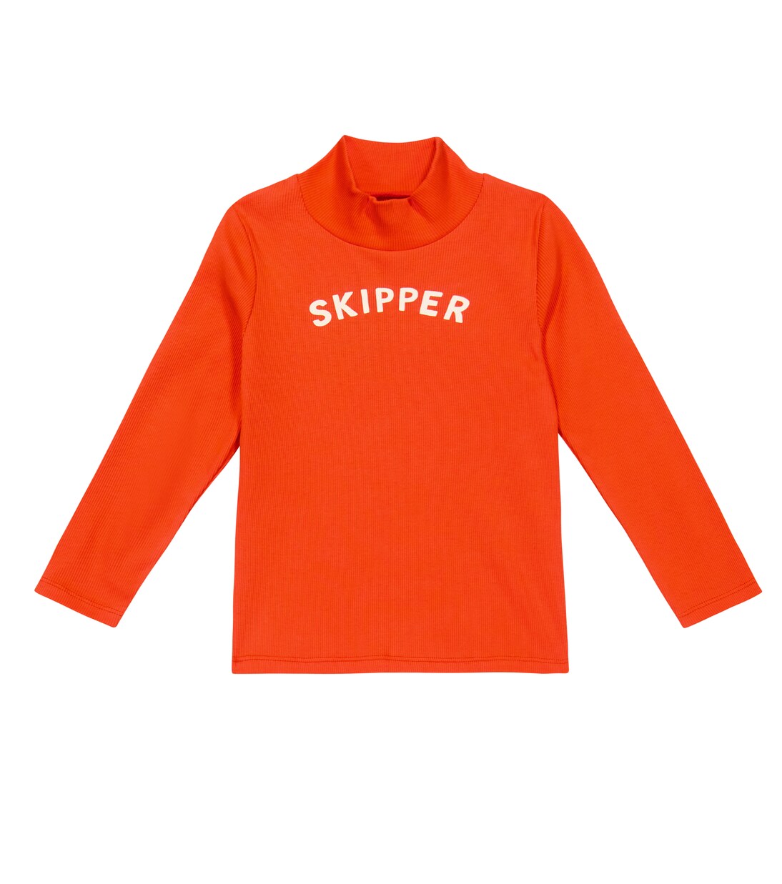 Skipper cotton-blend long-sleeve T-shirt | Mini Rodini