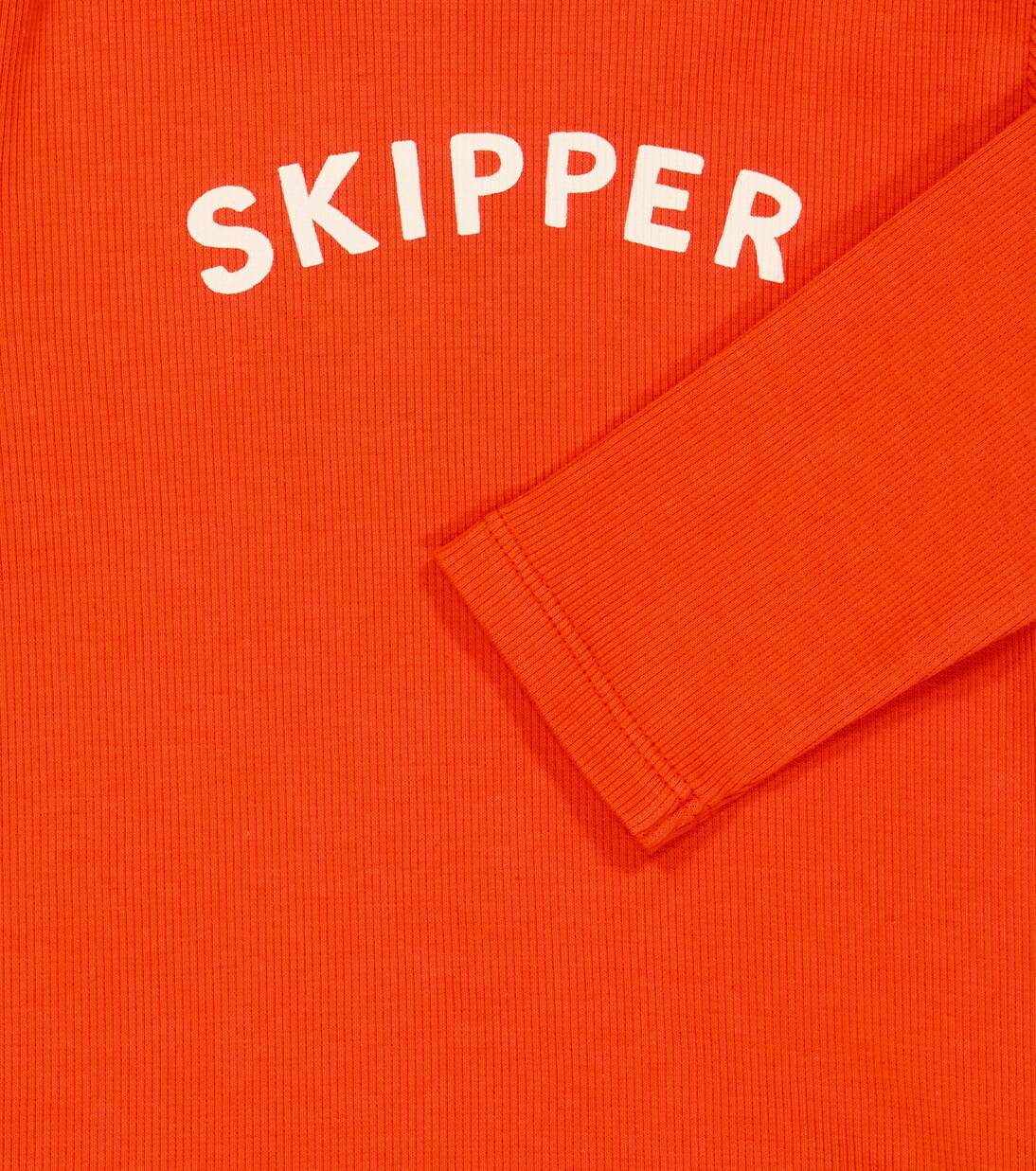 Skipper cotton-blend long-sleeve T-shirt | Mini Rodini