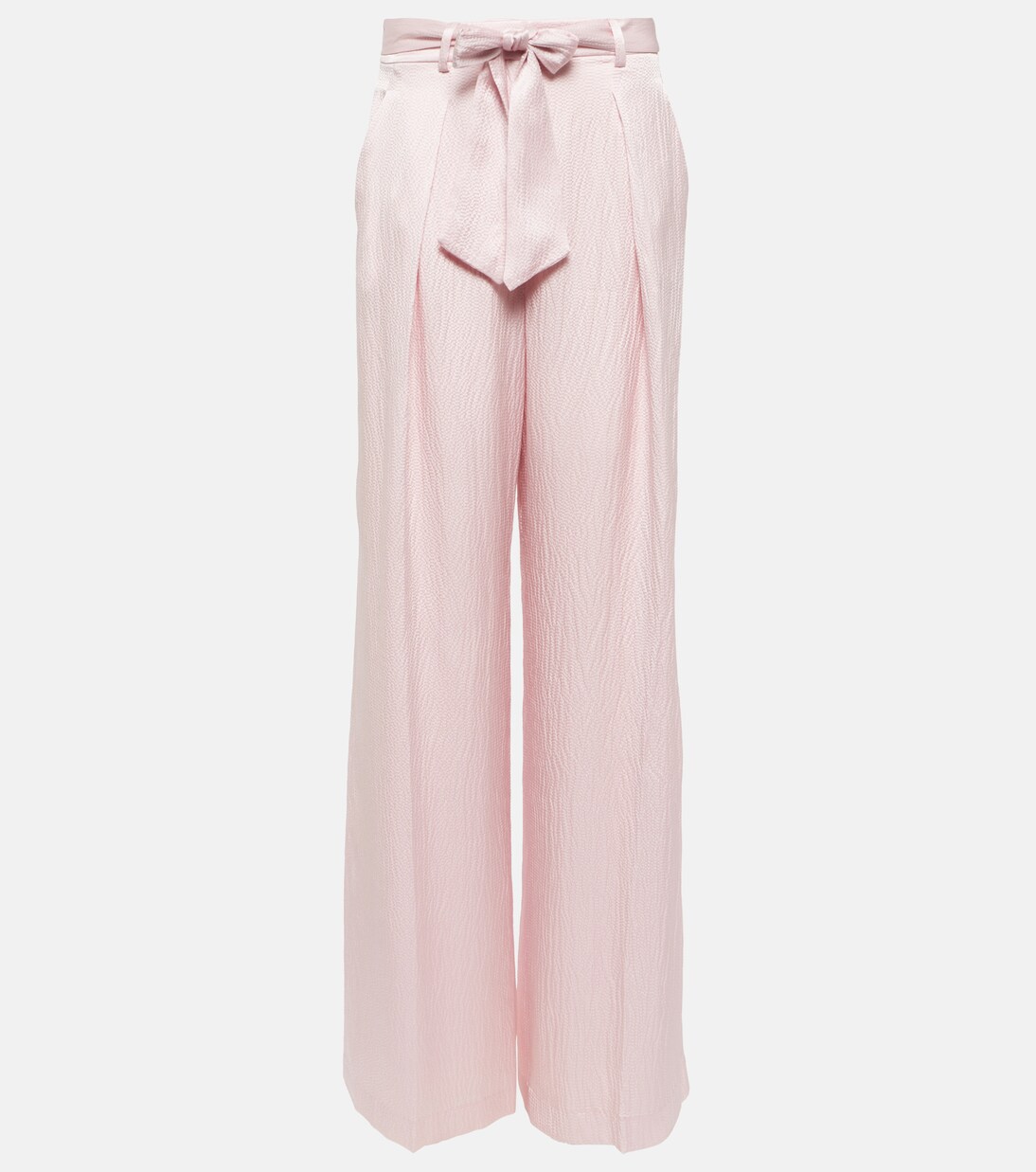 High-Rise Wide-Leg Hose aus Seide | Gabriela Hearst