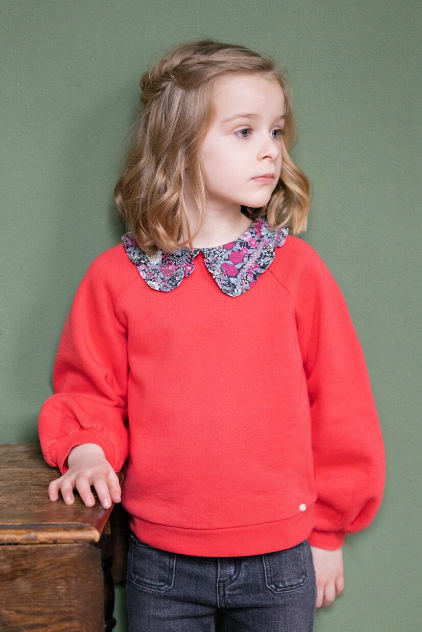 Sweat-shirt Liberty en coton | Tartine et Chocolat