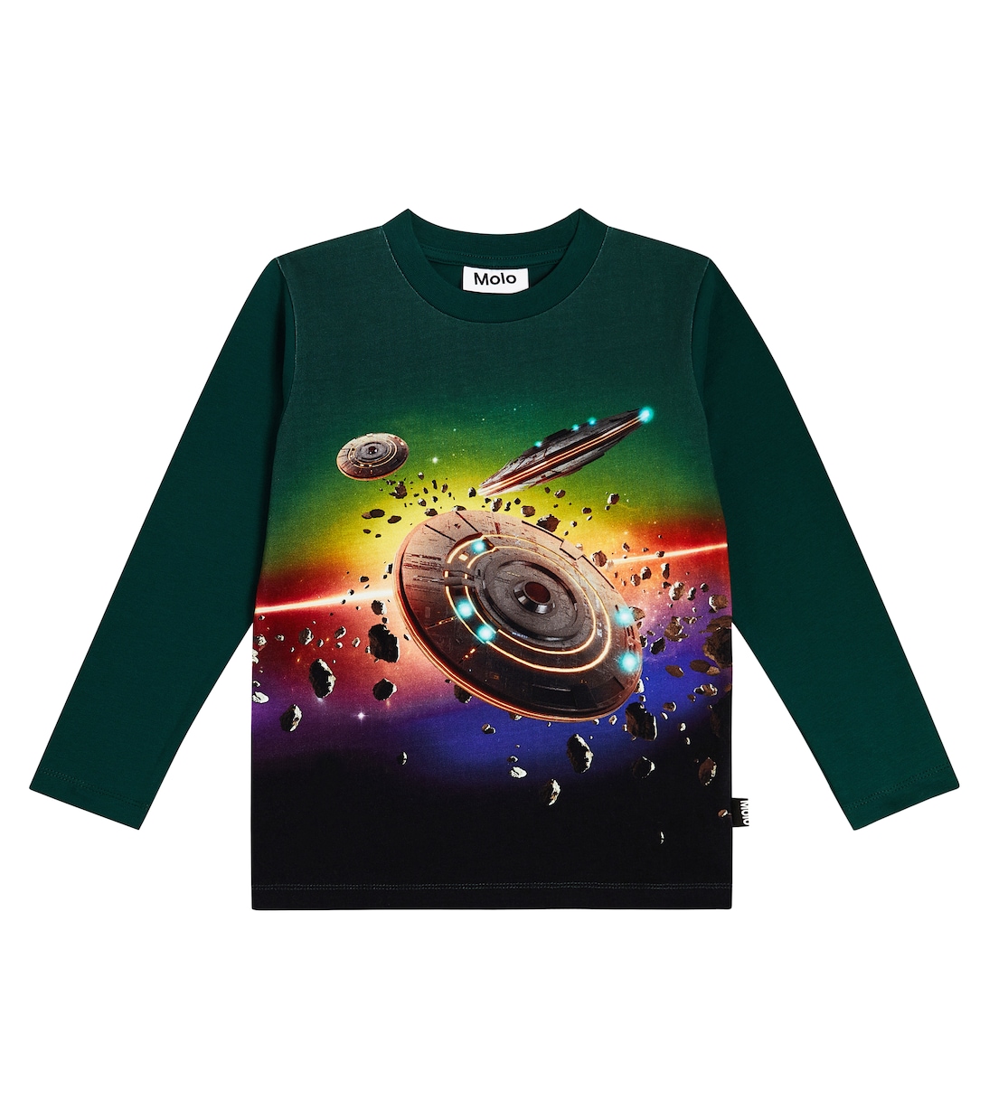 Camiseta Reif de algodón estampada | Molo