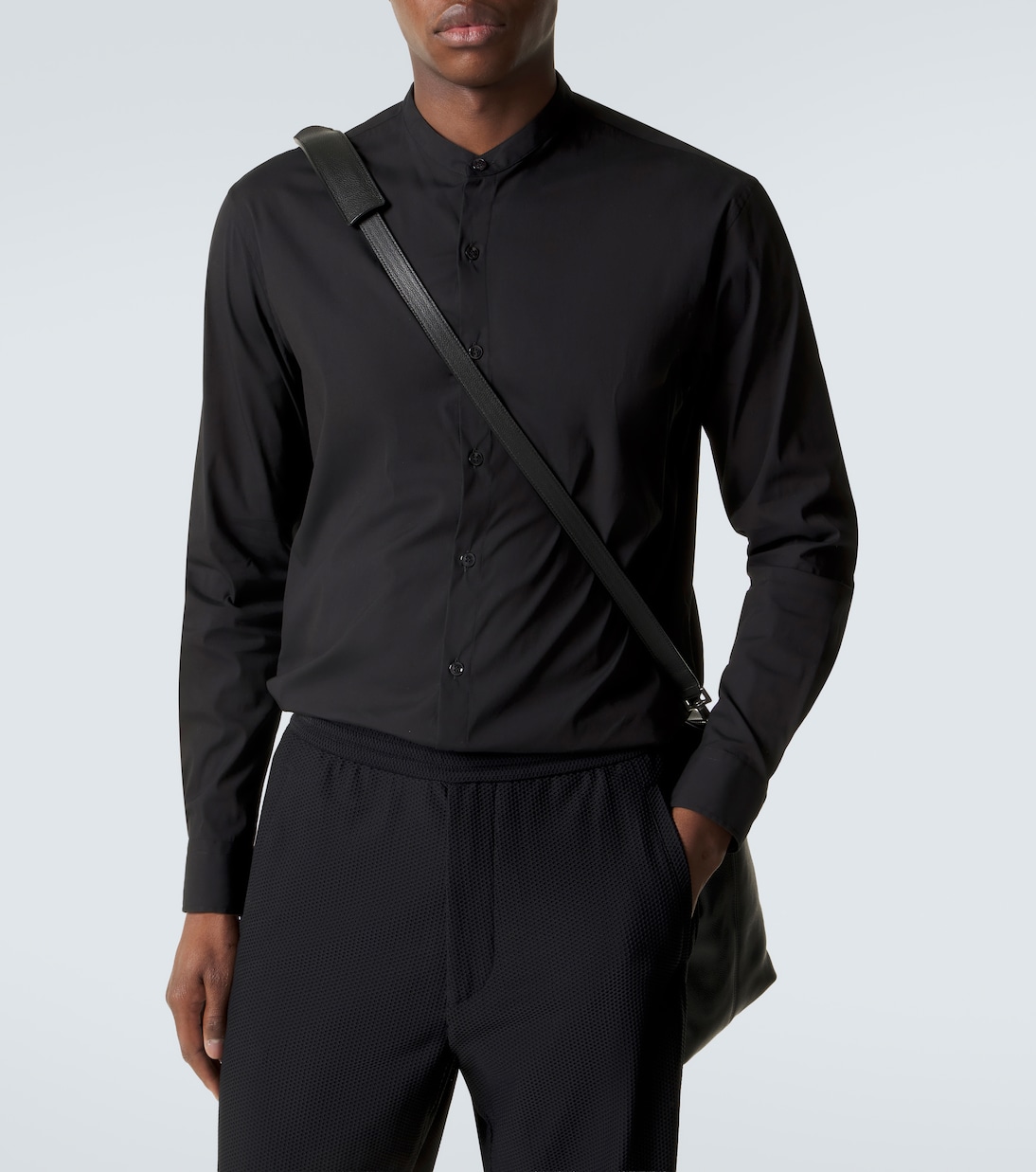 Hemd aus Baumwollpopeline | Giorgio Armani