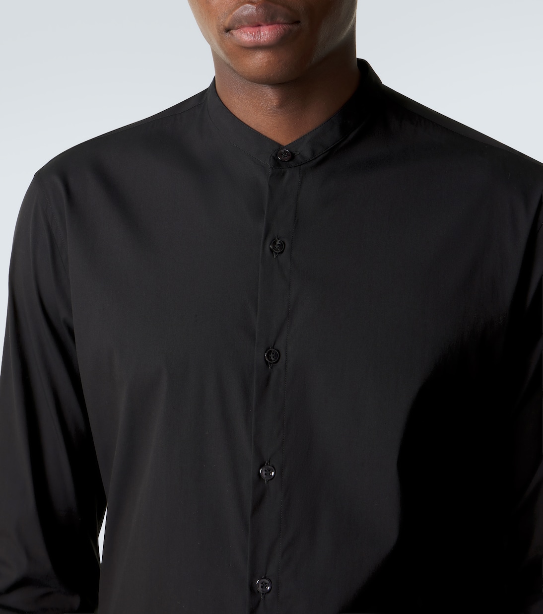 Hemd aus Baumwollpopeline | Giorgio Armani
