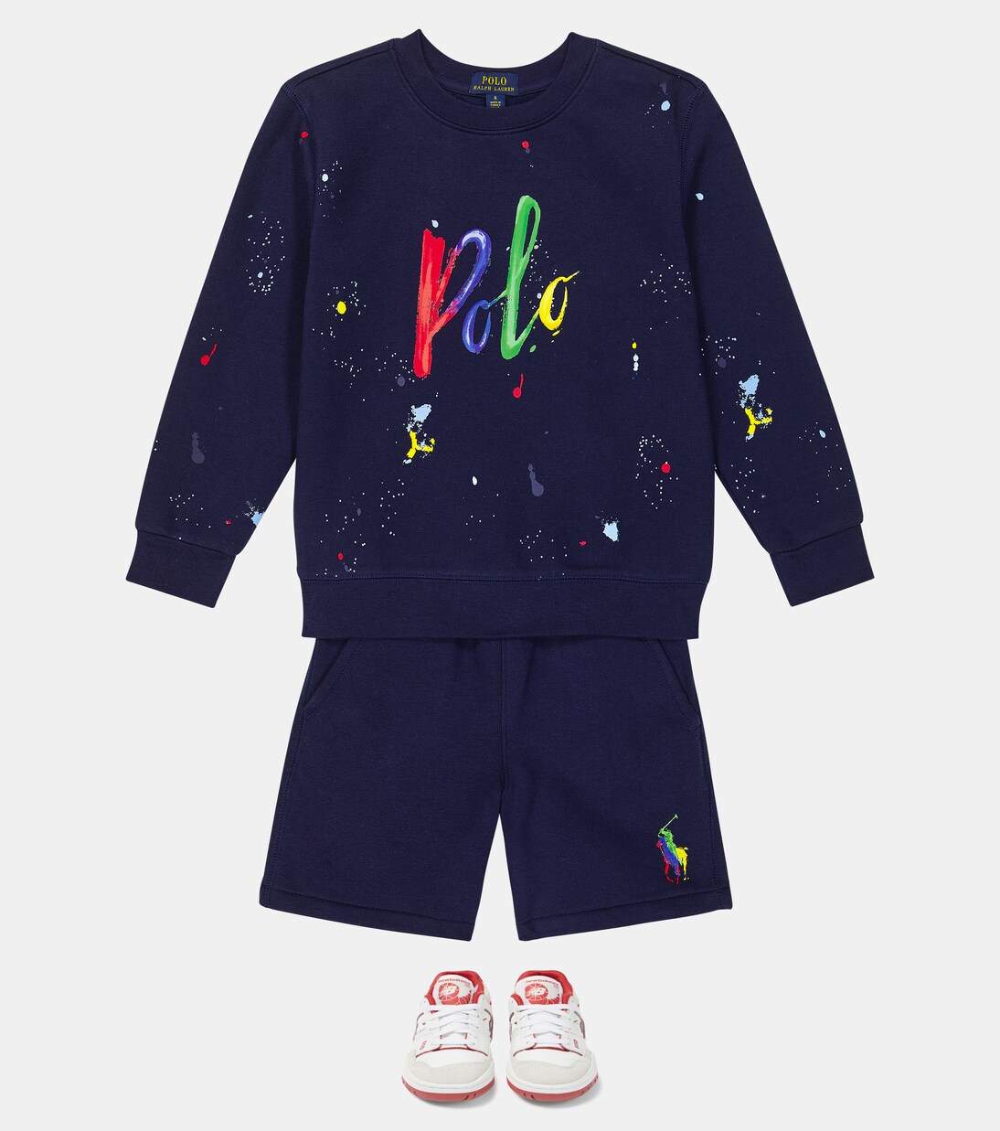 Cotton-blend sweatshirt | Polo Ralph Lauren Kids